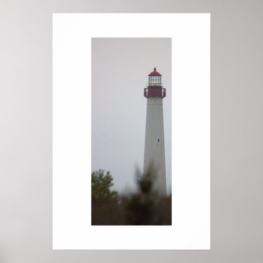 Affiche de photo de phare (Devant)