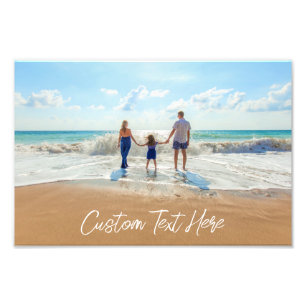 Affiche de photo personnalisée avec vos photos et
