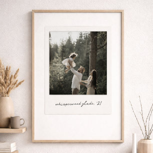 Affiche de photo Polaroid Art rétro vintage pers