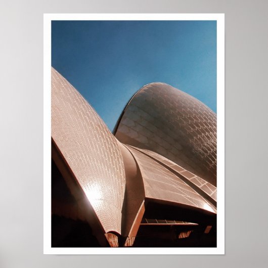 Affiche de photographie d'architecture (Devant)