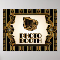 Affiche de Photomaton Vintage Appareil Photo Année