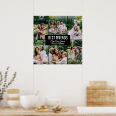 Affiche de photos des meilleurs amis (Cuisine)