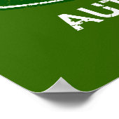 Affiche de pièces d'automobile Callahan - 19,95 $ (Coin)