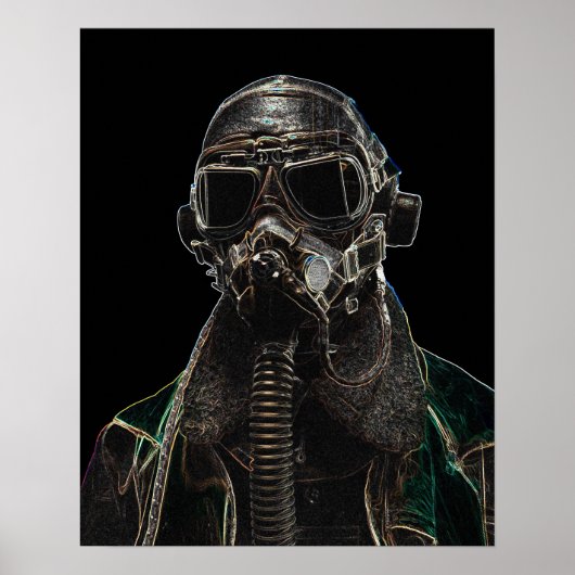Affiche de pilote de la Seconde Guerre mondiale Da (Devant)