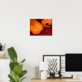 Affiche de piments habanero piquants (Bureau à domicile)