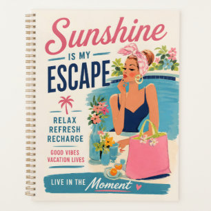 Affiche de piscine Évasion au soleil