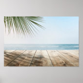 Affiche de plage (Devant)