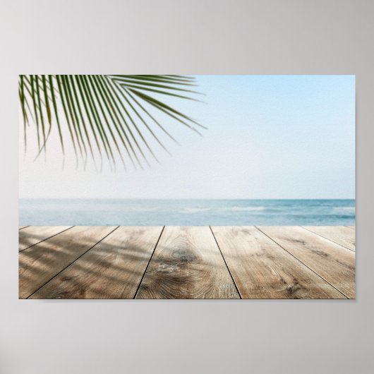 Affiche de plage (Devant)