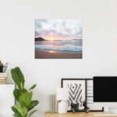 Affiche de plage (Bureau à domicile)