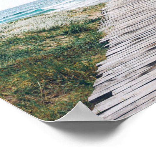 Affiche de plage (Coin)