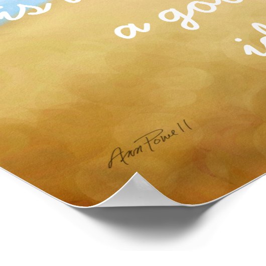 affiche de plage (Coin)