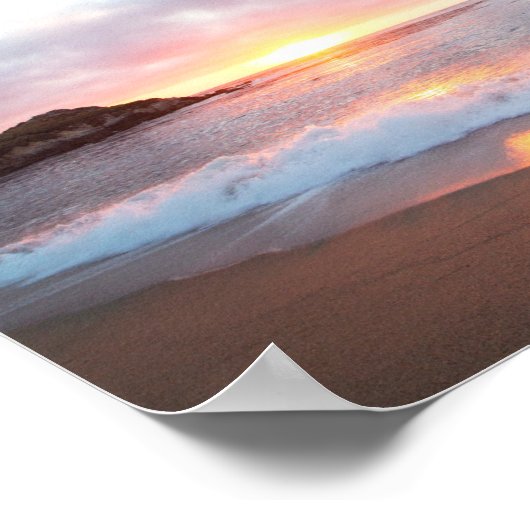 Affiche de plage (Coin)