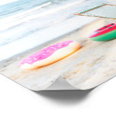 Affiche de plage (Coin)