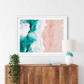 Affiche de plage aérienne Imprimer