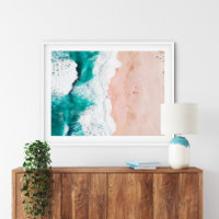 Affiche de plage aérienne Imprimer