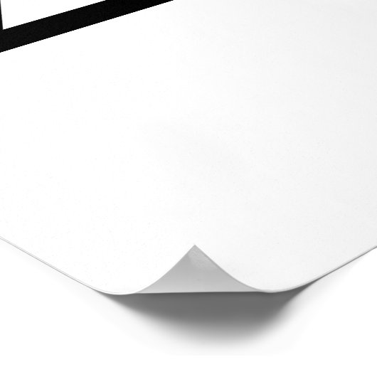 Affiche de plage de Zuma Beach LA Rail (Coin)