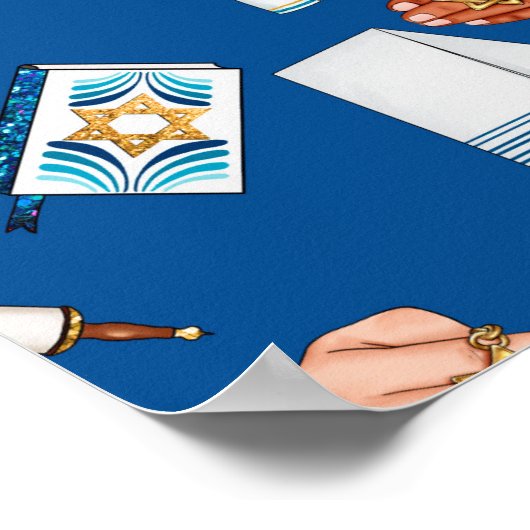 Affiche de plaisir de Hanukkah (Coin)