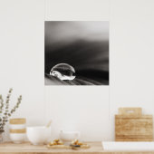 Affiche de pluie noire (Cuisine)