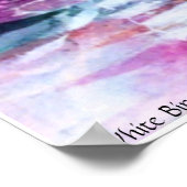 Affiche de PMACarlson White Birch Creek (Coin)