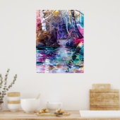 Affiche de PMACarlson White Birch Creek (Cuisine)