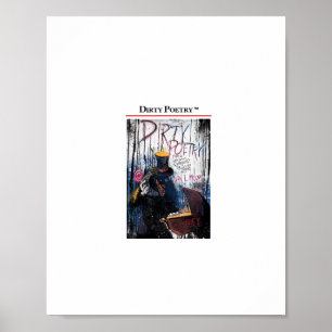 AFFICHE DE POÉSIE DIRTY
