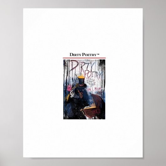 AFFICHE DE POÉSIE DIRTY (Devant)