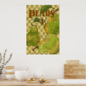 affiche de poire (Cuisine)