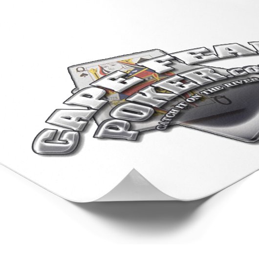affiche de poker cape peur (Coin)