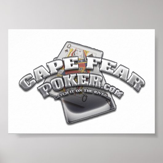 affiche de poker cape peur (Devant)
