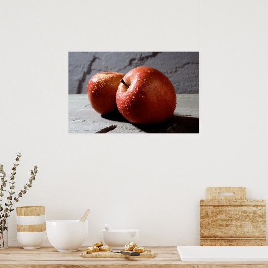 affiche de pommes (Cuisine)