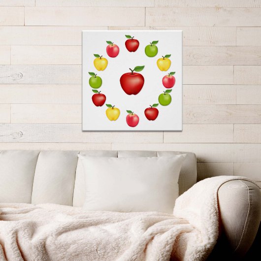 Affiche de pommes