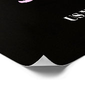 Affiche de porte de concours de bonne chance scint (Coin)