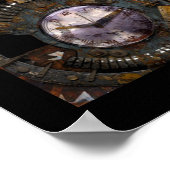 affiche de porte en steampunk (Coin)