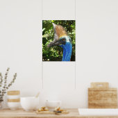 Affiche de portrait de casoar (Cuisine)