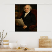 Affiche de portrait de la bibliothèque Martin Van (Cuisine)