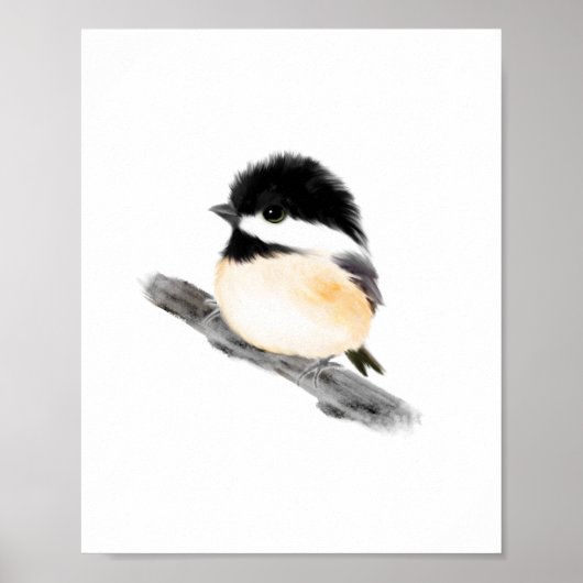 Affiche de poulet Chickadee (Devant)