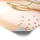Affiche de premier anniversaire avec confettis pai (Coin)