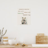 Affiche de première soustraction de la forêt (Cuisine)