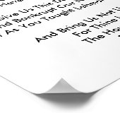 Affiche de prière de Lloyd (Coin)