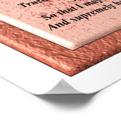 Affiche de prière de sérénité (Coin)