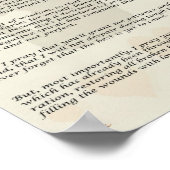 Affiche de prière de Stepmère 8x10 (Coin)