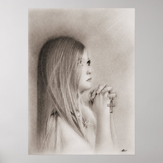 Affiche de prière pour enfants (Devant)