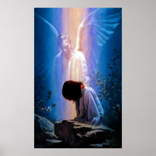 Affiche de prières Angel