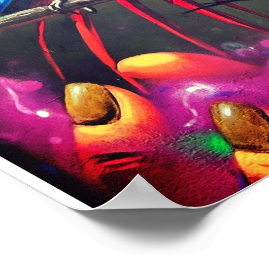 affiche de princesse aztèque (Coin)