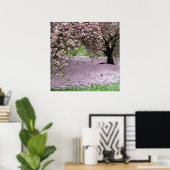 affiche de printemps de fleurs de cerisier DE 8.99 (Bureau à domicile)
