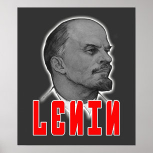 Affiche de profil de Lénine