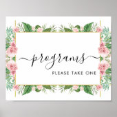 Affiche de programme 'Roses Programs Please Take O (Devant)