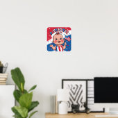 Affiche de Prop de Photo de Bébé Patriotique (Bureau à domicile)
