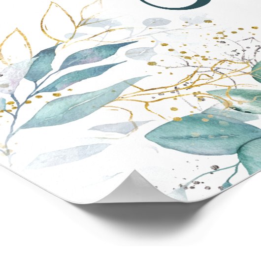 Affiche de prop de photo de mariage (Coin)