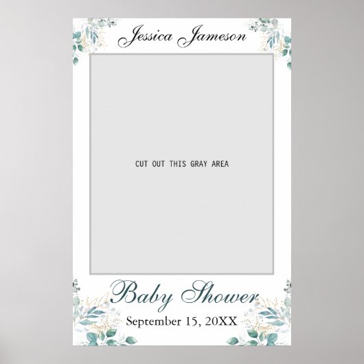 Affiche de Prop Photo Baby Shower (Devant)